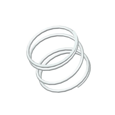 Approved Vendor Compression Spring, O=3.750, L= 3.00, W= .207 G809974554